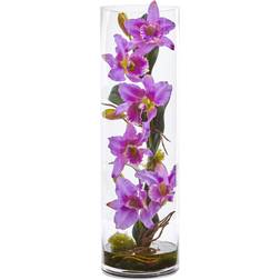 Nearly Natural 20’’ Cattleya Orchid Floral Artificial Plant