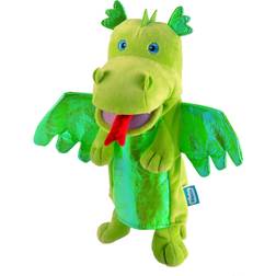 Fiestacrafts Green Dragon Hand Puppet