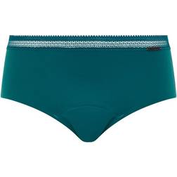 Chantelle Graphic Period Panty - Oriental Green