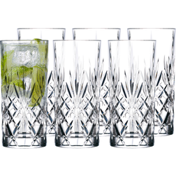 Lyngby Melodia Highball Drinksglas 36cl 6stk