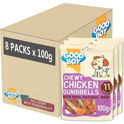 Good Boy Chewy Chicken DumbBells 8x100g