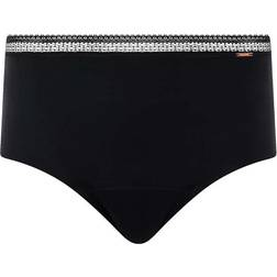 Chantelle Graphic High Waist Period Panty - Black