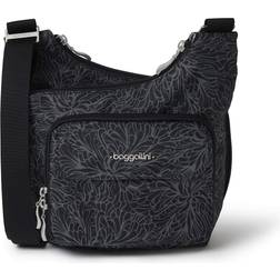 Baggallini Damen Criss Cross, Violett Midnight Blossom Einheitsgröße