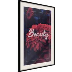 Artgeist Inramad Beauty of the Flowers 40x60 Poster