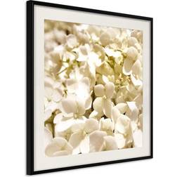 Artgeist Inramad Tavla - Soothing Flowers 30x30 Poster