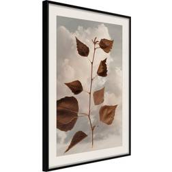 Artgeist Inramad Tavla - Leaves in the Clouds Poster