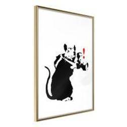 Artgeist Banksy: Rat Photographer Poster