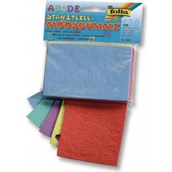 Folia folia Moosgummi-Stanzteile Buchstaben