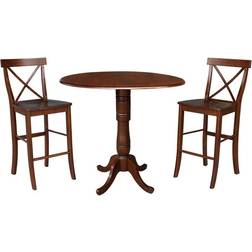 International Concepts Caleb 3 Bar Stool