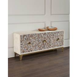 Hooker Furniture Melange Soft White Liberty Console Table