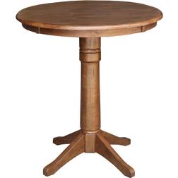 International Concepts 30 Round Pedestal Dining Table