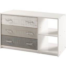 Donco kids Two Tone 3 Chest of Drawer