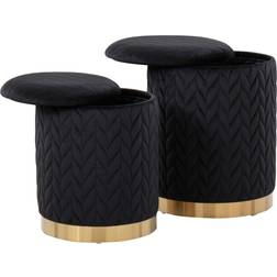 Lumisource Marla Nesting Pouffe