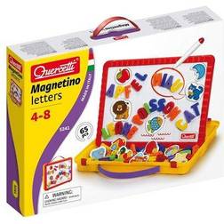 Quercetti Magnetic Board Letters in Storage Case