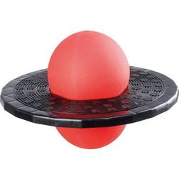 Vedes NSP Saturn Hüpfball Ø15cm, mit Pumpe schwarz/rot