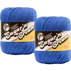 Lily Sugar'n Cream Super Size Yarn Blueberry