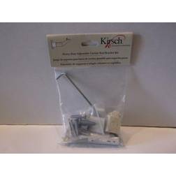 Kirsch Heavy Duty Adjustable Curtain Rod Bracket Kit