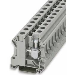 Phoenix Safe CONTACT Installationsklemme UTI 16, 50 Stück, 3073827, Grau, AWG 10 4