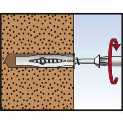 Fischer fu 8 Universaldübel Schraube, packweise