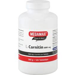 Megamax B.V. L-Carnitin 1000 mg Tabletten