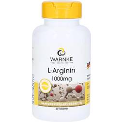 Warnke Vitalstoffe L-Arginin 1000 mg Tabletten 90 Stk.