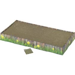 Nobby Large Cardboard Cat Scratching Post Pet - Beige
