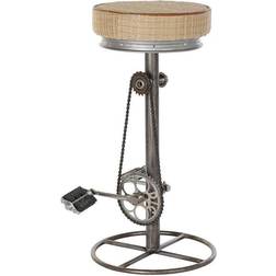 Dkd Home Decor Sølvfarvet Metal Skammel