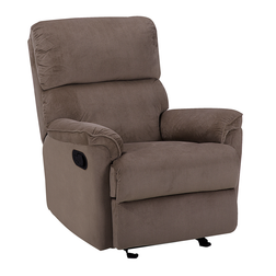 Beliani Fabric Brown EVERTON Armchair