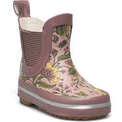 Mikk-Line Short Wellies w/Print - Twilight Mauve