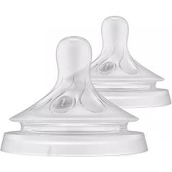 Philips Natural Feeding Bottle Heads 2-pack