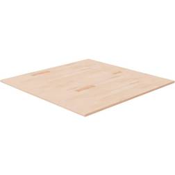 vidaXL Tablero De Mesa Cuadrada Madera De Roble Sin Tratar 90x90x1.5 cm Encimera 90cm