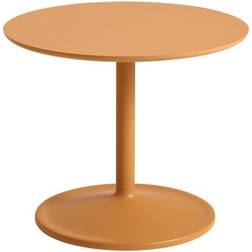 Muuto Soft Beistelltisch Ø48 cm Orange Laminat Kleintisch