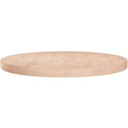 vidaXL Dessus Ø60x4 cm Bois de Chêne Massif Non Traité Plateau de table 60cm