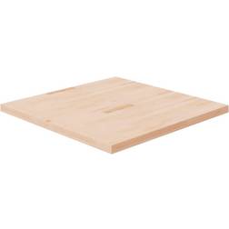 vidaXL Brown, Solid Wood Oak Square Bordplate 90cm