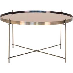 House Nordic Venezia Brass/Glass Coffee Table 70cm