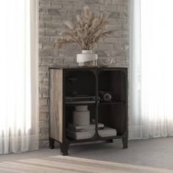 vidaXL Gray/Rustic Storage Cabinet