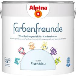 Alpina Farbenfreunde Fischblau seidenmatt 2,5 Liter