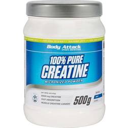 Body Attack 100% Pure Creatine Pulver, 500g