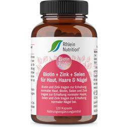 R(h)ein Nutrition Biotin + Zink + Selen Haare Nägel Kapseln