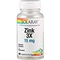 Solaray Zink 3X elementares pro