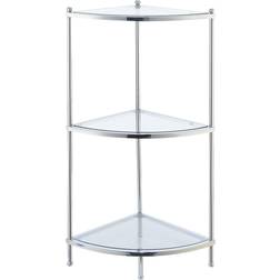 Convenience Concepts Royal Crest 3 Tier Corner Book Shelf