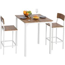 Homcom 3 PCs Dining Set