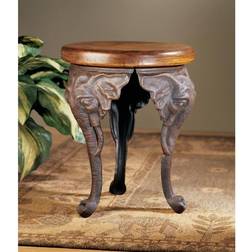 Design Toscano Three Elephants of Timbe Sculptural Seating Stool