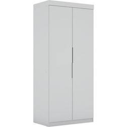 Manhattan Comfort Set of 2 Mulberry 2.0 Closet Wardrobe