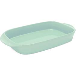 Chantal 9-Inch 2-Inch Classic Rectangular Sage Baking Tin