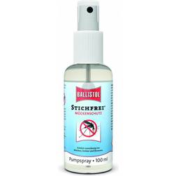 Ballistol Stichfrei Myggebalsam 100ml pumpe m. solbeskyttelse