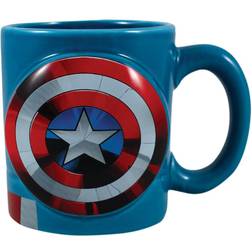 BioWorld Vandor Marvel Captain America Shaped Cup