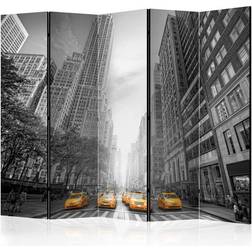 Arkiio New York yellow taxis II Romavdeler 225x172cm