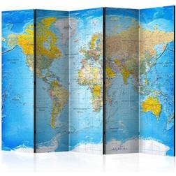 Arkiio World Classic Map Rumsavdelare 225x172cm