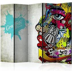Arkiio Graffiti Rumsavdelare 225x172cm